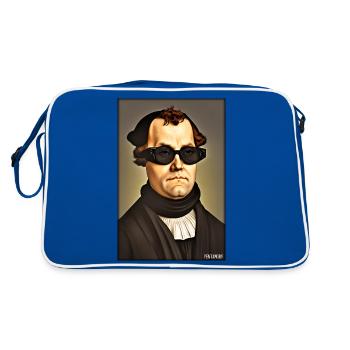Martin Luther Sunglasses Religion Church - Sac Retro - bleu/blanc - Dos