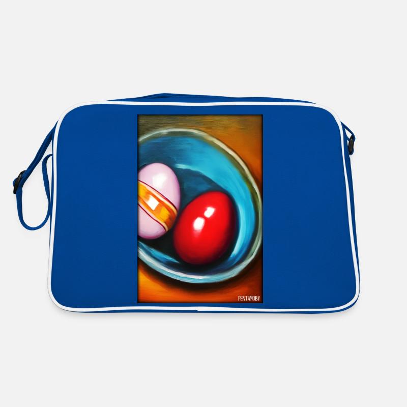 Easter Egg Easter Colorful Eggs Holiday Retro Bag