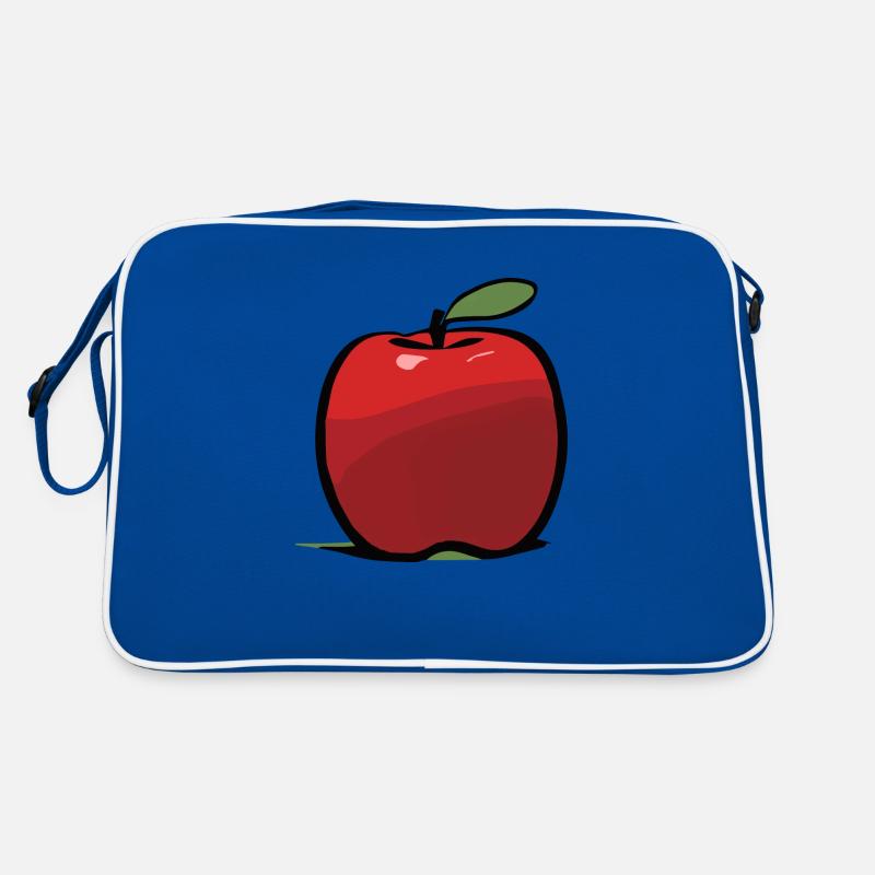 Apfel Retro Tasche