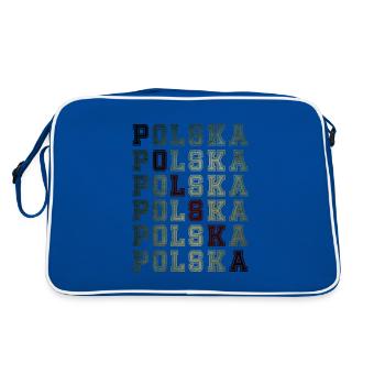 Poland Polska National Pride - Retro Bag - blue/white - Back