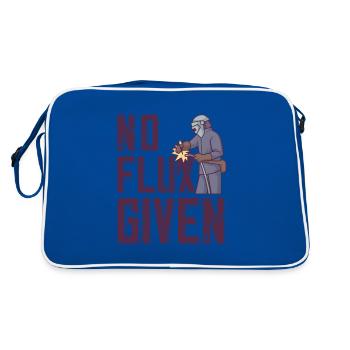 Welder outfit for welders - Retro Bag - blue/white - Back