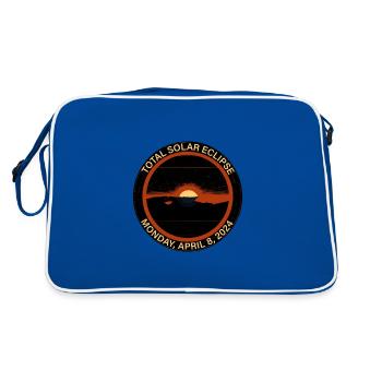 Celestial Dance 2024: America's Solar Spectacle - Retro Bag - blue/white - Back
