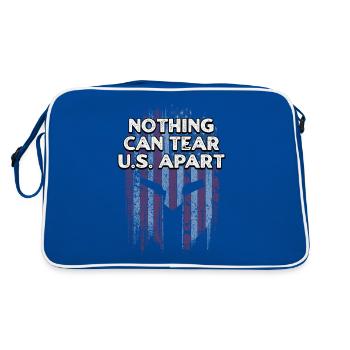 Rien ne peut déchirer l’indépendance des États-Unis 4ème - Sac Retro - bleu/blanc - Dos