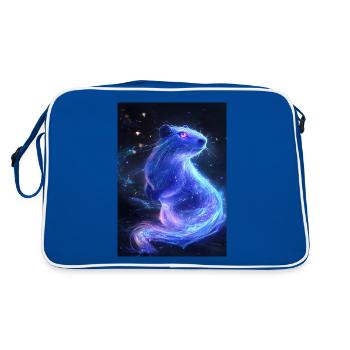Capybara Fantaisie - Sac Retro - bleu/blanc - Dos