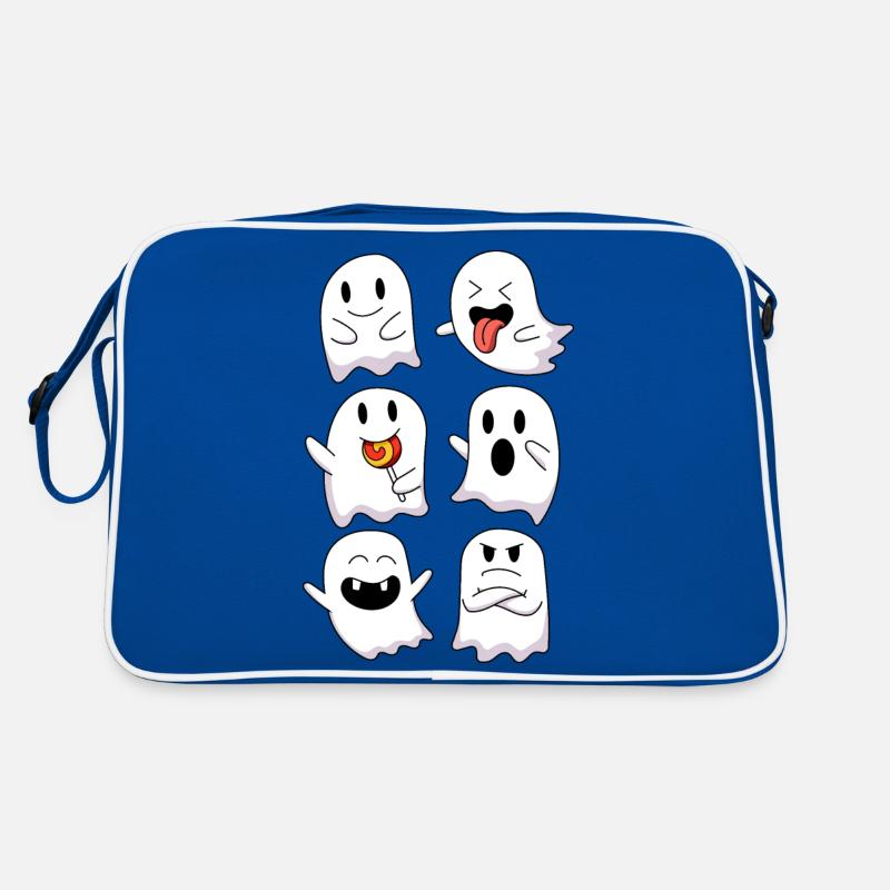 Ghosts Witching Hour Haunted Halloween Ghosts Retro Bag