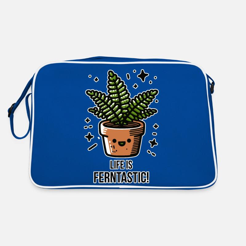 Das Leben ist ferntastisch Retro Tasche