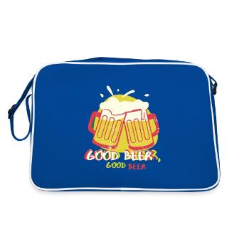 Good beer - Retro Bag - blue/white - Back