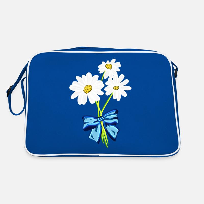 Gänseblümchen Retro Tasche