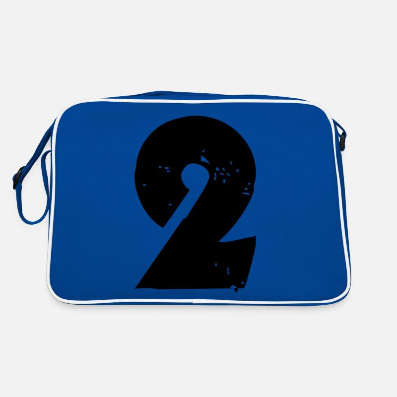 2 Number Retro Bag