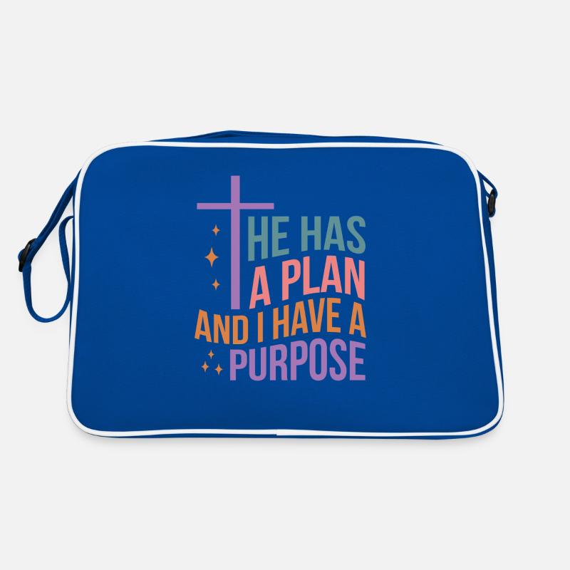 Il a un plan et j’ai un but Sac Retro