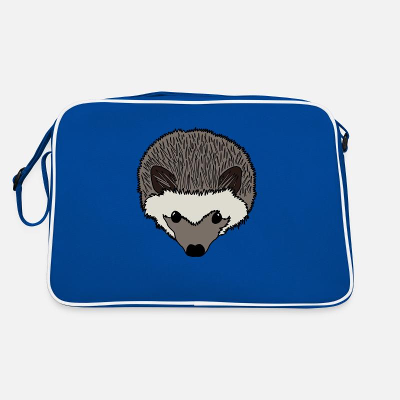 Igel Kopf Retro Tasche