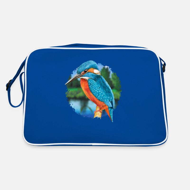 Eisvogel Retro Tasche