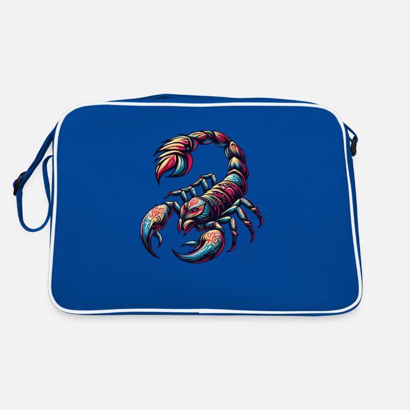 Scorpion coloré Sac Retro