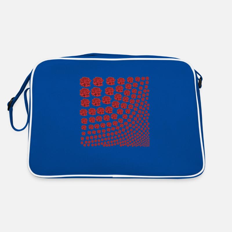 Rosen rot Geschenkidee Retro Tasche