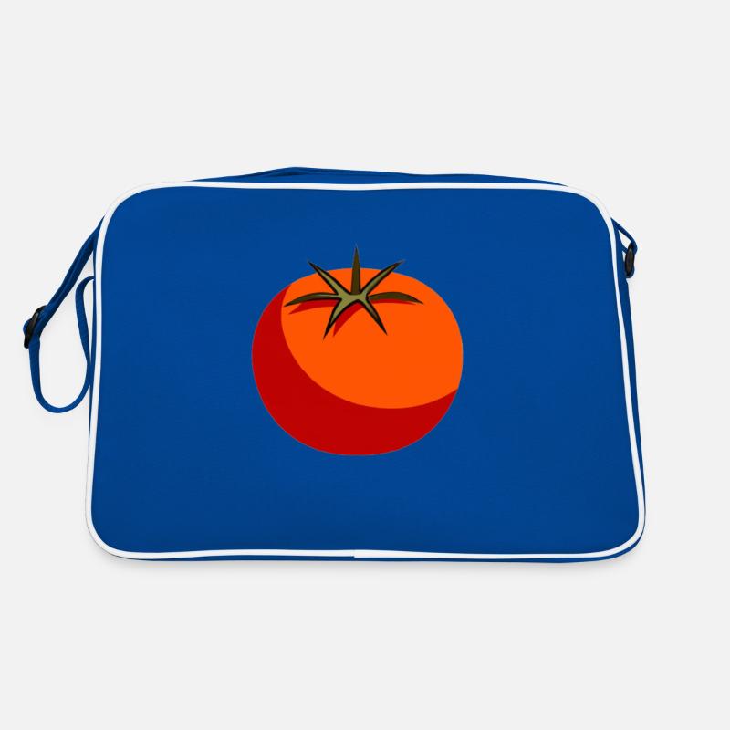 Tomate rot Geschenkidee Retro Tasche