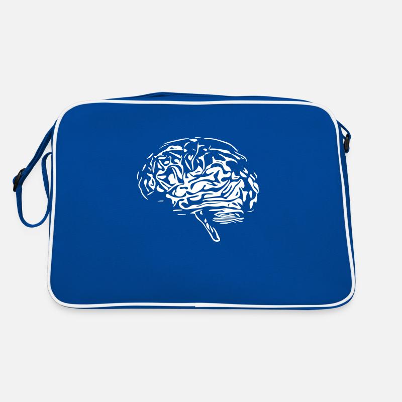 Brain - In Vector Colors Optics Available Retro Bag