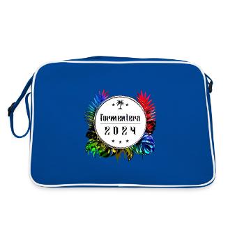 Formentera 2024 Multicoloured - Retro Bag - blue/white - Back