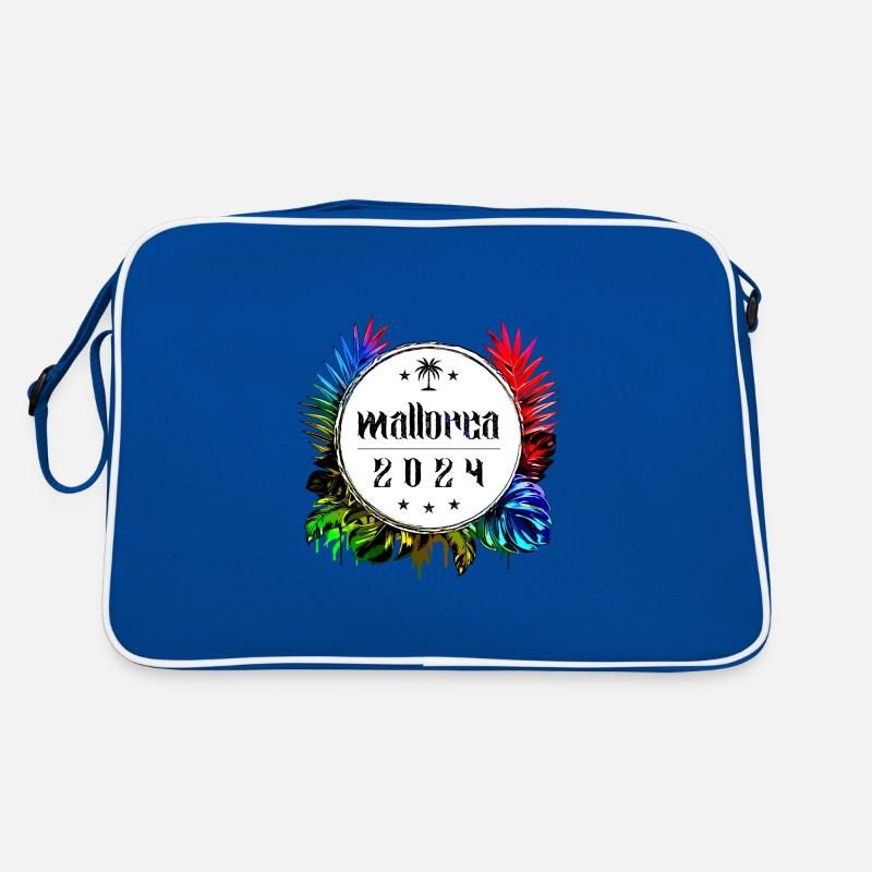Majorque 2024 Coloré Sac Retro