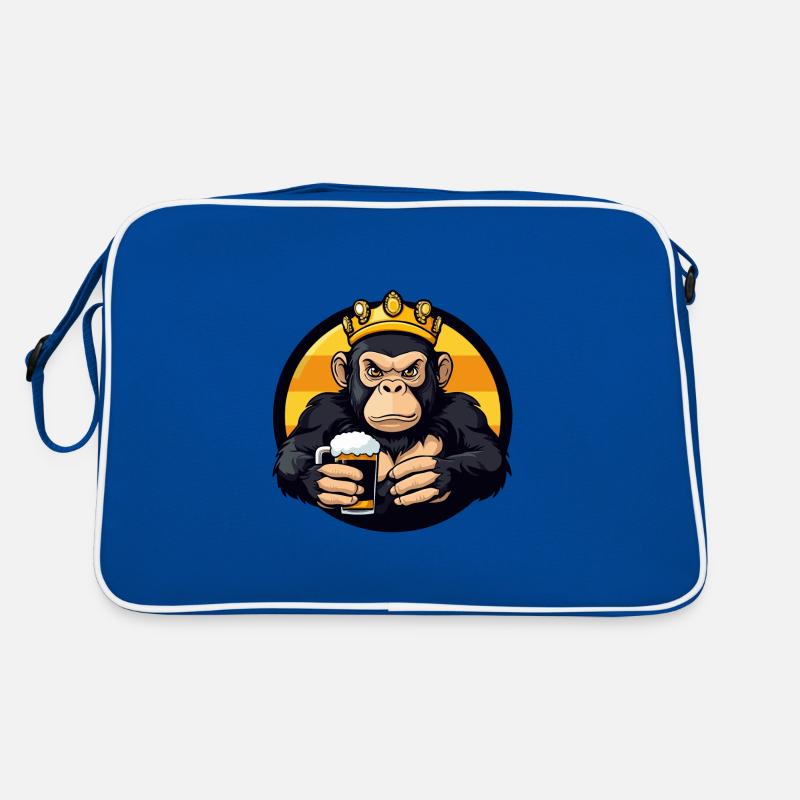 Affe Bier Comic Retro Tasche