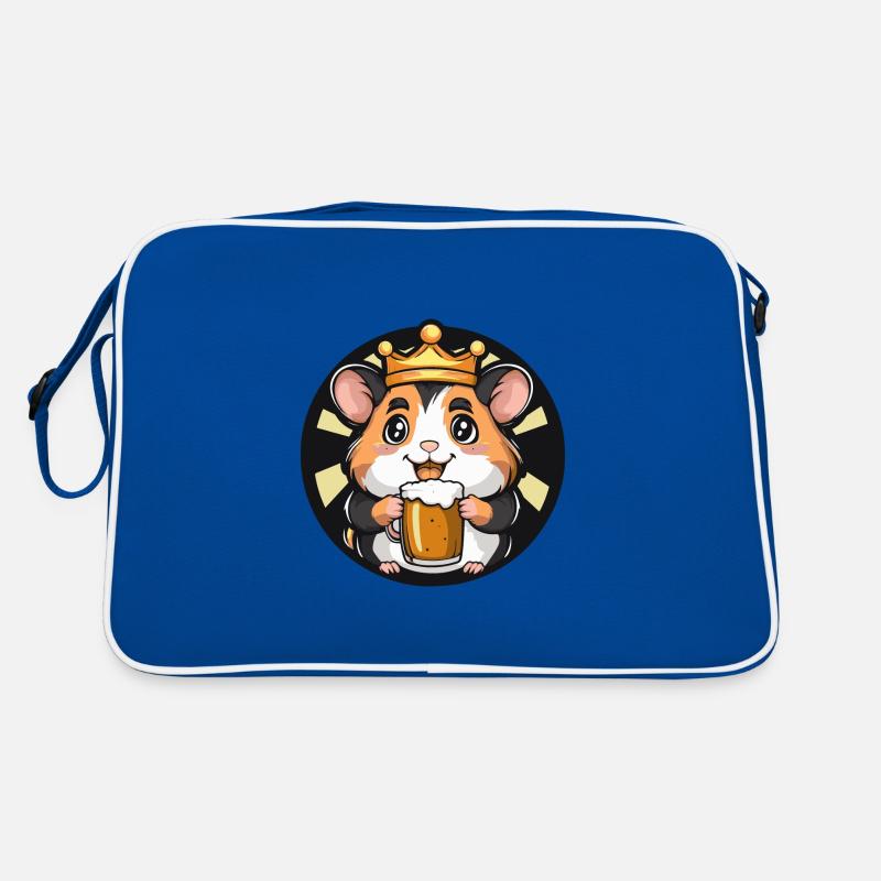 Hamster Beer Comic Retro Bag