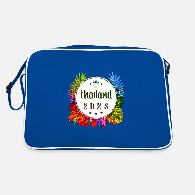 Thailand 2025 Bunt Retro Tasche