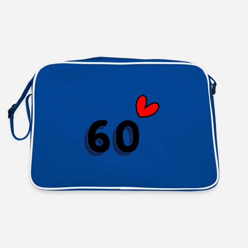 60 ANS. 60e ANNIVERSAIRE. ANNIVERSAIRE 60 ANS. 60 Sac Retro