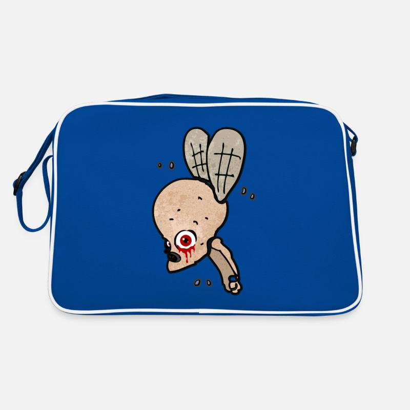 Creepy fly Retro Bag