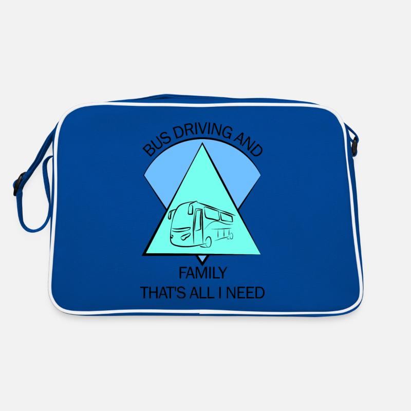Bus Bus Driver School Bus Bus Bus Bus Driver Retro Bag