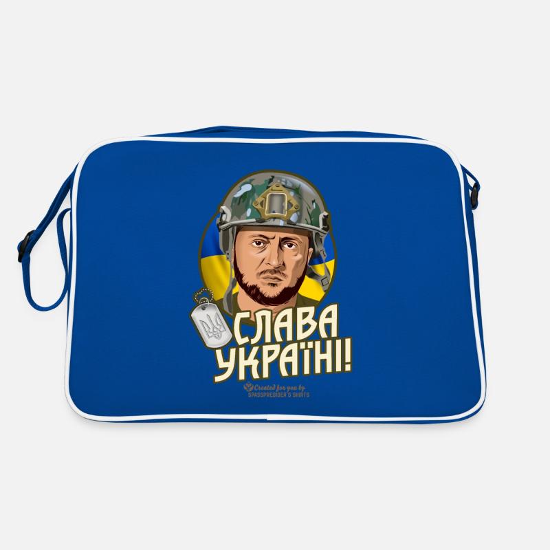 Slava Ukrayini Retro Bag