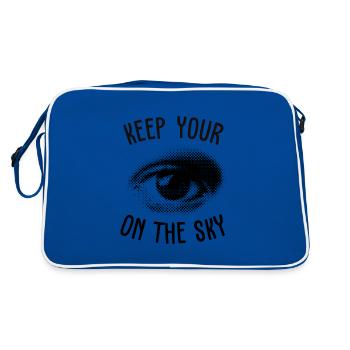 Gardez votre devis On The Sky - Sac Retro - bleu/blanc - Dos
