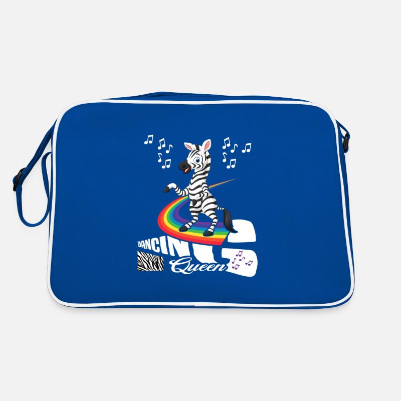Danser Zèbre Danser Danser Arc-en-ciel « danser » Sac Retro