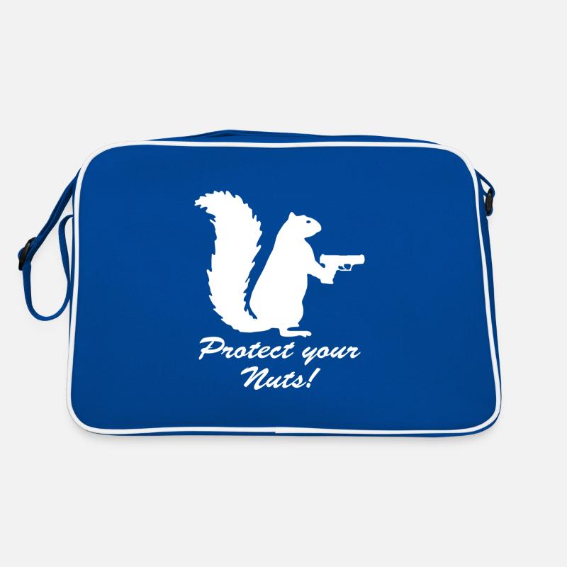 Protégez vos noix Funny Theme Écureuil Sac Retro
