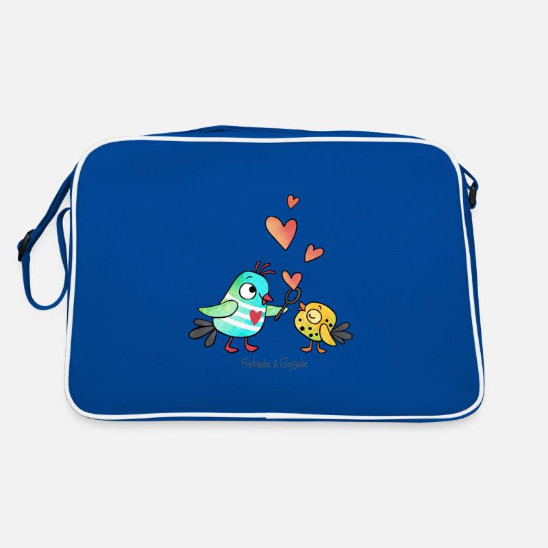 Bubble Hearts Retro Bag