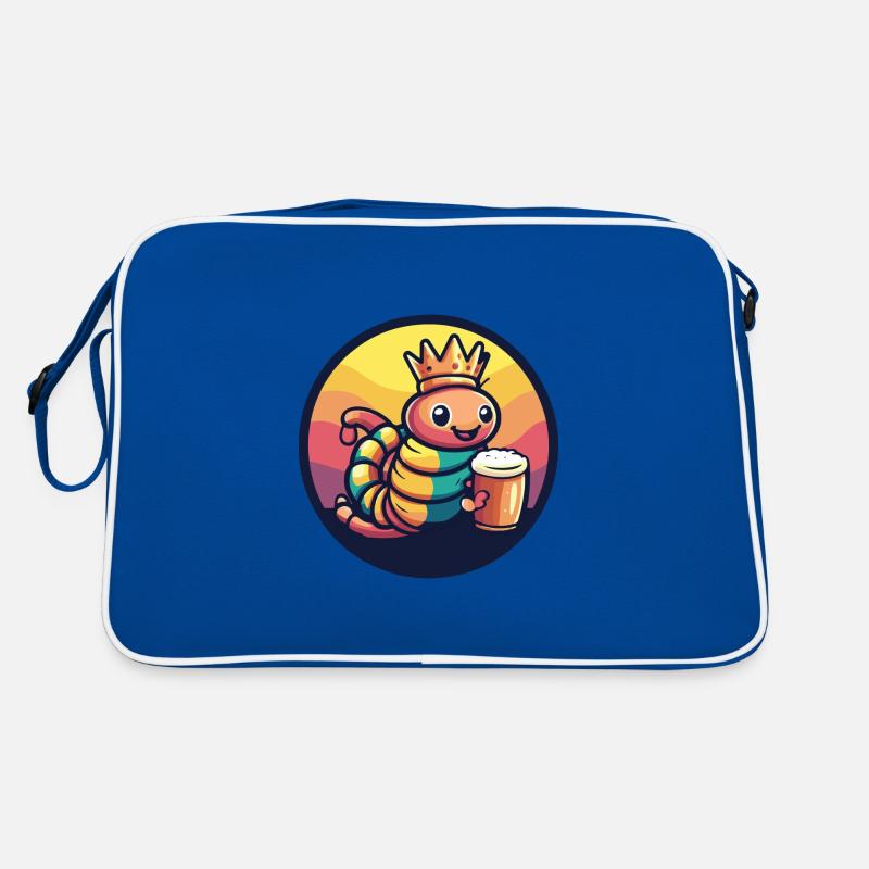 Wurm Bier Comic Retro Tasche