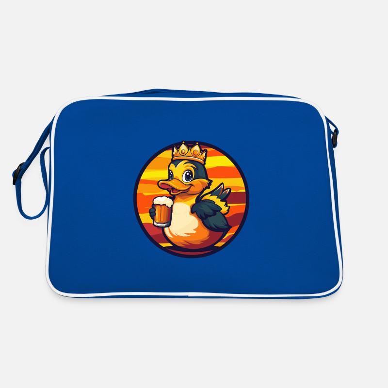 Ente Bier Comic Retro Tasche