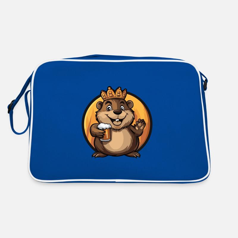 Biber Bier Comic Retro Tasche