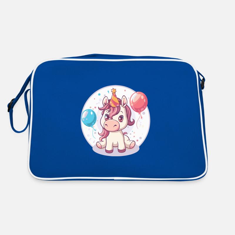 Horse Birthday Comic Retro Bag