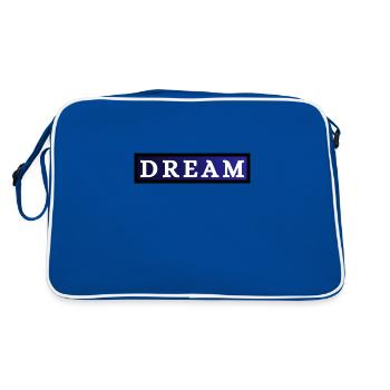 DREAM - Retro Bag - blue/white - Back