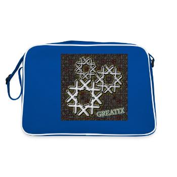 GREATIX - Boutique WoW - 2023 - Sac Retro - bleu/blanc - Dos