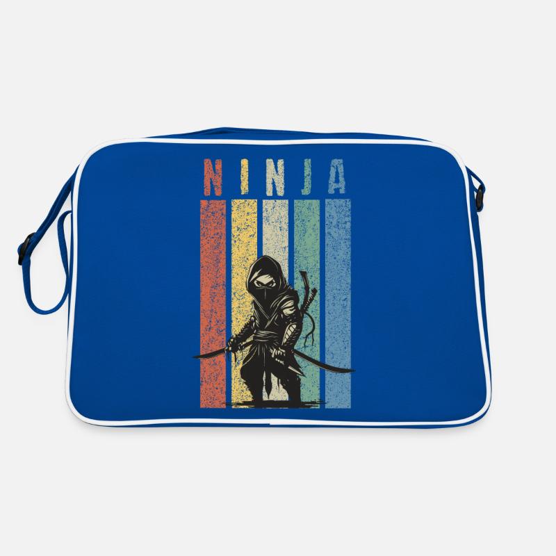 Retro Ninja Warrior Retro Bag