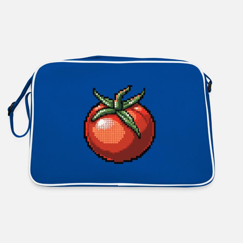 Tomato Pixel Icon Retro Bag