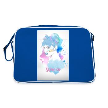Révolutionnez votre monde - Sac Retro - bleu/blanc - Dos