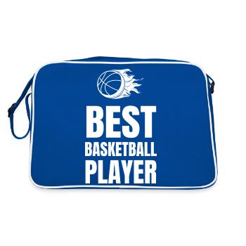 Basket-ball - Sac Retro - bleu/blanc - Dos