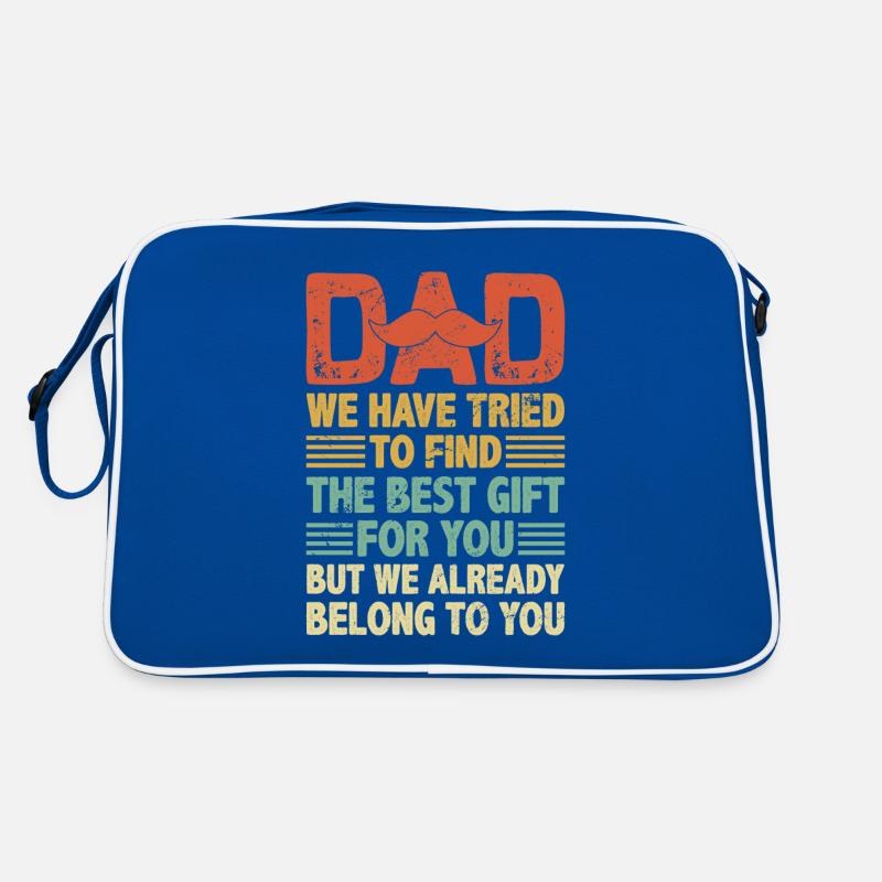Dad Vater hat bereits das beste Geschenk Retro Tasche