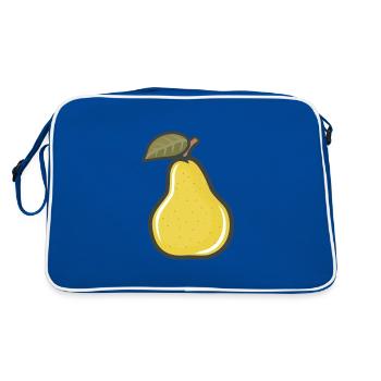 pear - Retro Bag - blue/white - Back