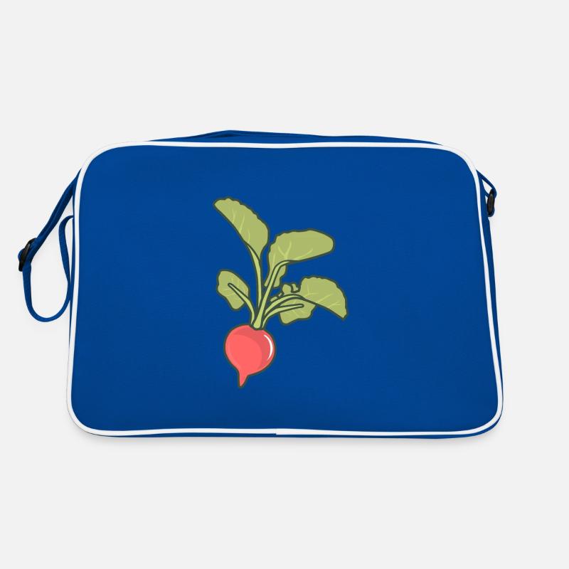 Radieschen Retro Tasche