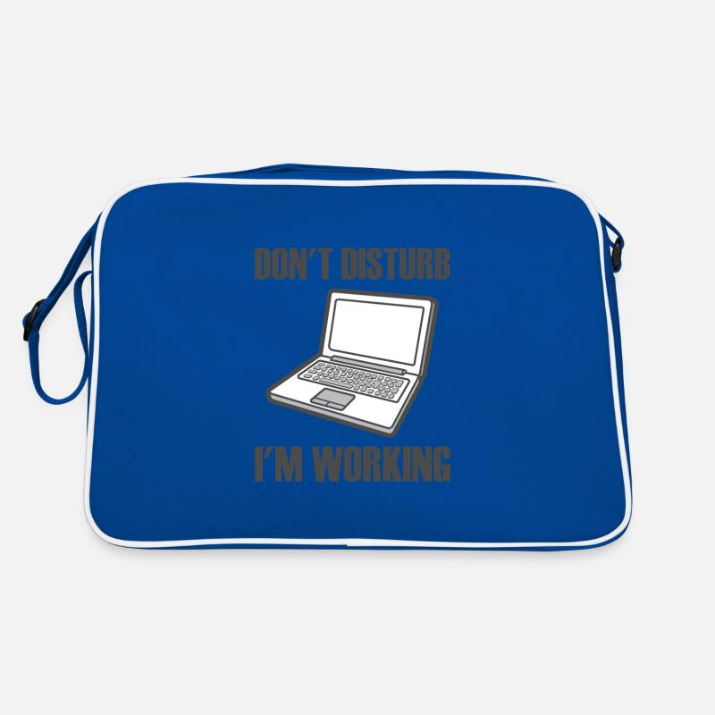 Laptop dont disturb in working Retro Bag