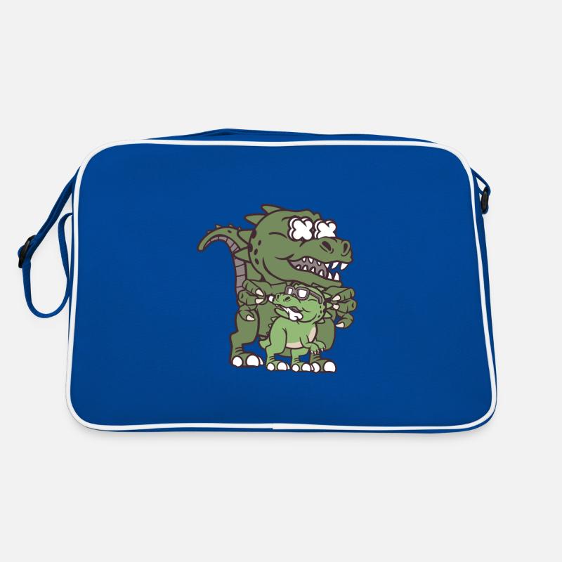 Dinosaurier Retro Tasche