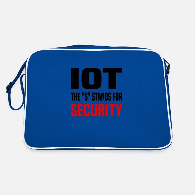 Internet Of Things IOT Programmierer Admin IT Retro Tasche
