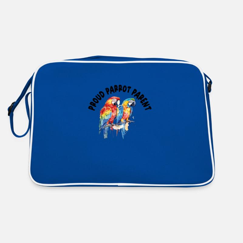 Perruche Perruche Oiseau Perruche Propriétaire Sac Retro